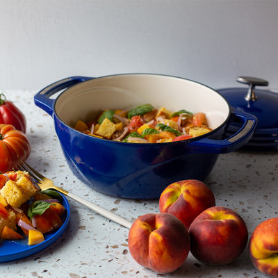 Lodge Enamel Dutch Oven Icon Blue 5.6L