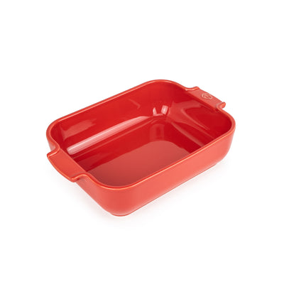 Peugeot Apologia 32 cm Rectangular Ceramic Roaster - Red