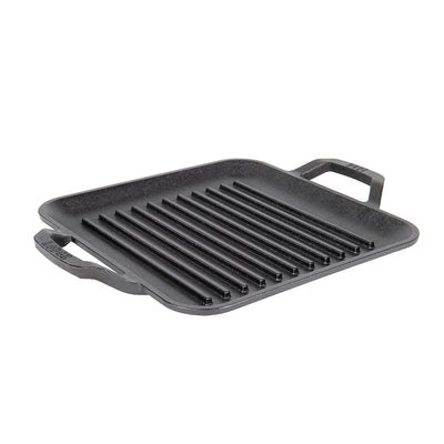 Lodge Chef 28cm Square Grill Pan / Dual Handles
