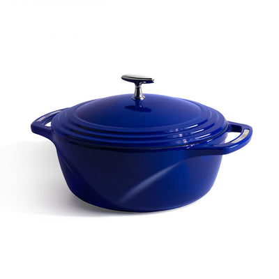 Lodge Enamel Dutch Oven Blue 4.25L