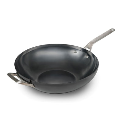 Saveur Selects Voyage Series Nitri-Black Carbon Steel 35cm Wok