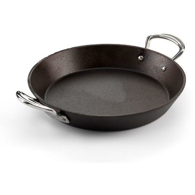 Samuel Groves Britannia Cast Iron Double Handled Skillet