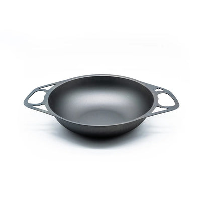 SOLIDTEKNICS Dual Handed 30cm Iron Wok