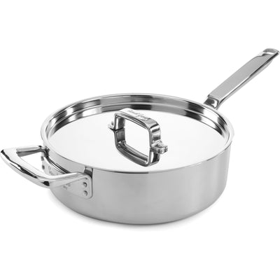 Samuel Groves Elegance Stainless Steel Tri-Ply Saute Pan With Lid