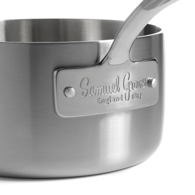 Samuel Groves Classic Stainless Steel Tri-Ply Milk Pan