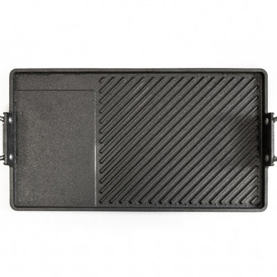 Samuel Groves Britannia Cast Iron Double Burner Griddle