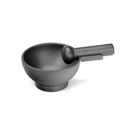 Robert Welch Cast Iron Mortar and Pestle with Handle