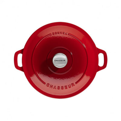 Chasseur Cast iron Serving Casserole - Chilli  Red