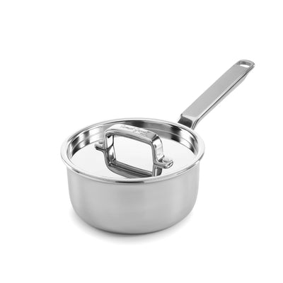 Samuel Groves Elegance Stainless Steel Tri-Ply Saucepan and Lid